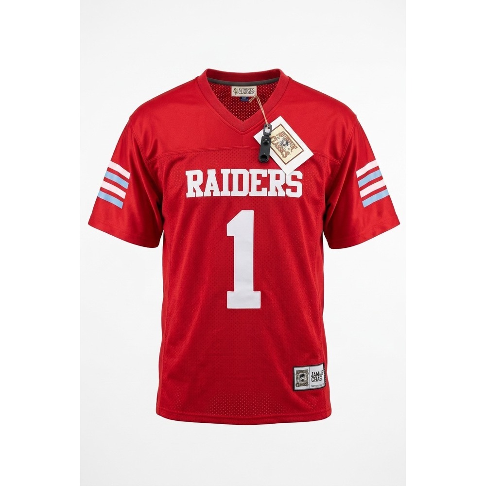 Headgear Classics Ja'Marr Chase Raiders HS Football Jersey Red White #1 3XL NWT - Picture 2 of 16